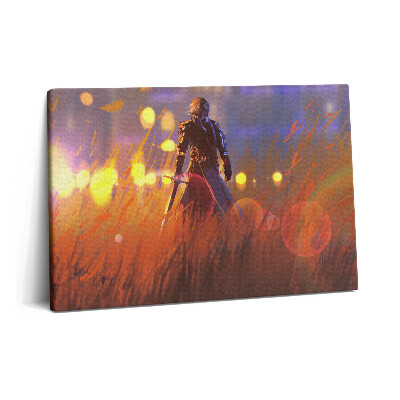 Canvas kép 60x40 Lovag karddal