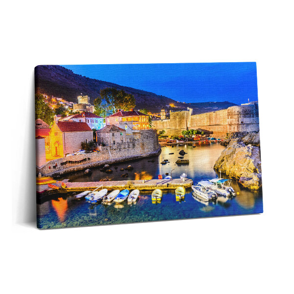 Canvas kép 60x40 Óvárosi öböl éjszaka