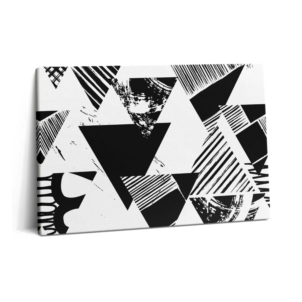 Canvas kép 60x40 Absztrakt geometriai mintás háromszögek
