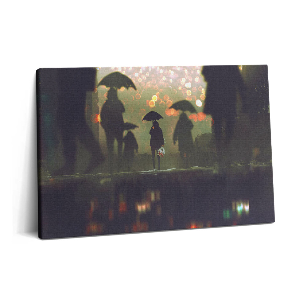 Canvas kép 60x40 Emberek árnyékkal