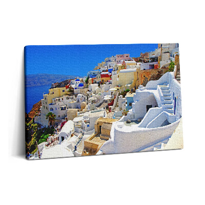 Canvas kép 60x40 Görögország Santorini