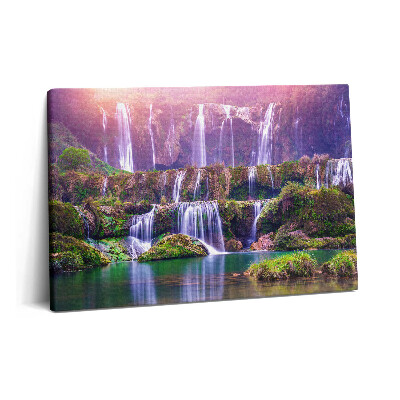 Canvas kép 60x40 Jiulong vízesés Kínában