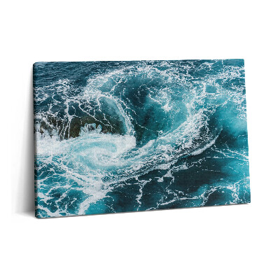 Canvas kép 60x40 Kavargó habzó hullámok