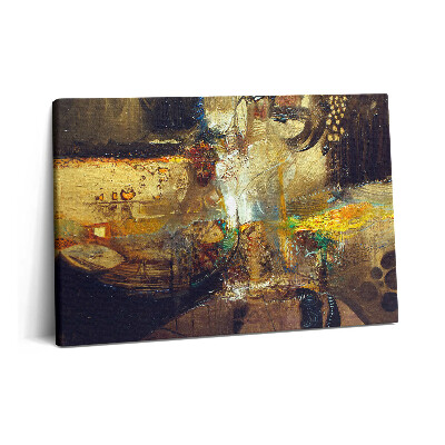 Canvas kép 60x40 Festett színes absztrakció