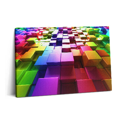 Canvas kép 60x40 Színes kockák