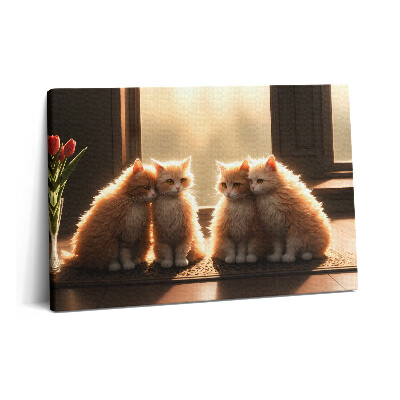 Canvas kép 60x40 Édes macskák