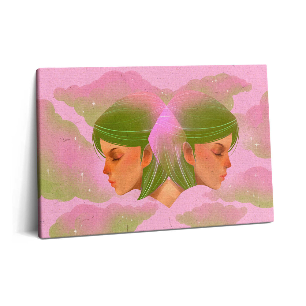 Canvas kép 60x40 Absztrakt női portré