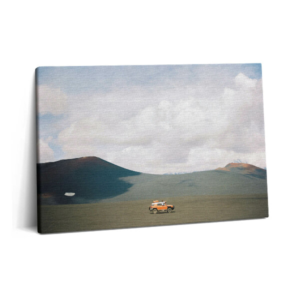 Canvas kép 60x40 Egy jármű Kamcsatkán