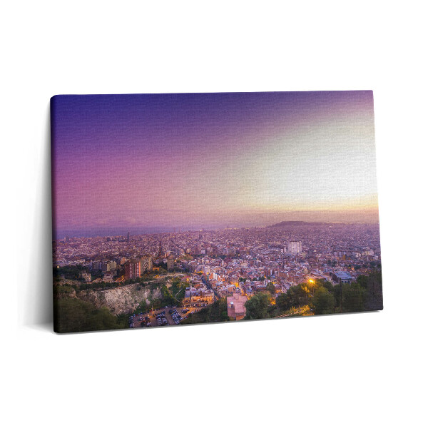 Canvas kép 60x40 Bunkerek Barcelonában El Carmel