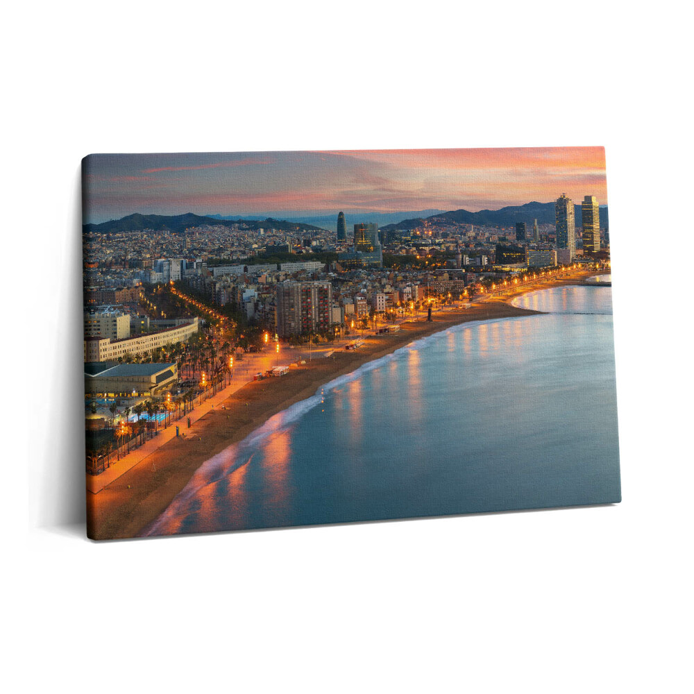 Canvas kép 60x40 Keleti strand Barcelonában