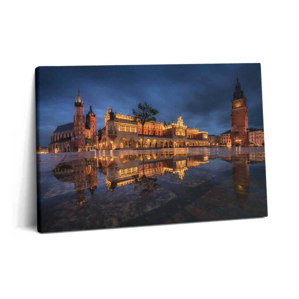 Canvas kép 60x40 Krakkó főtéri ruházati csarnok