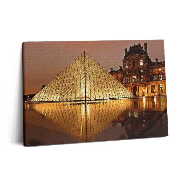 Canvas kép 60x40 Louvre Múzeum Párizsban