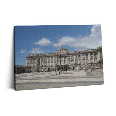Canvas kép 60x40 Történelmi palota Madridban