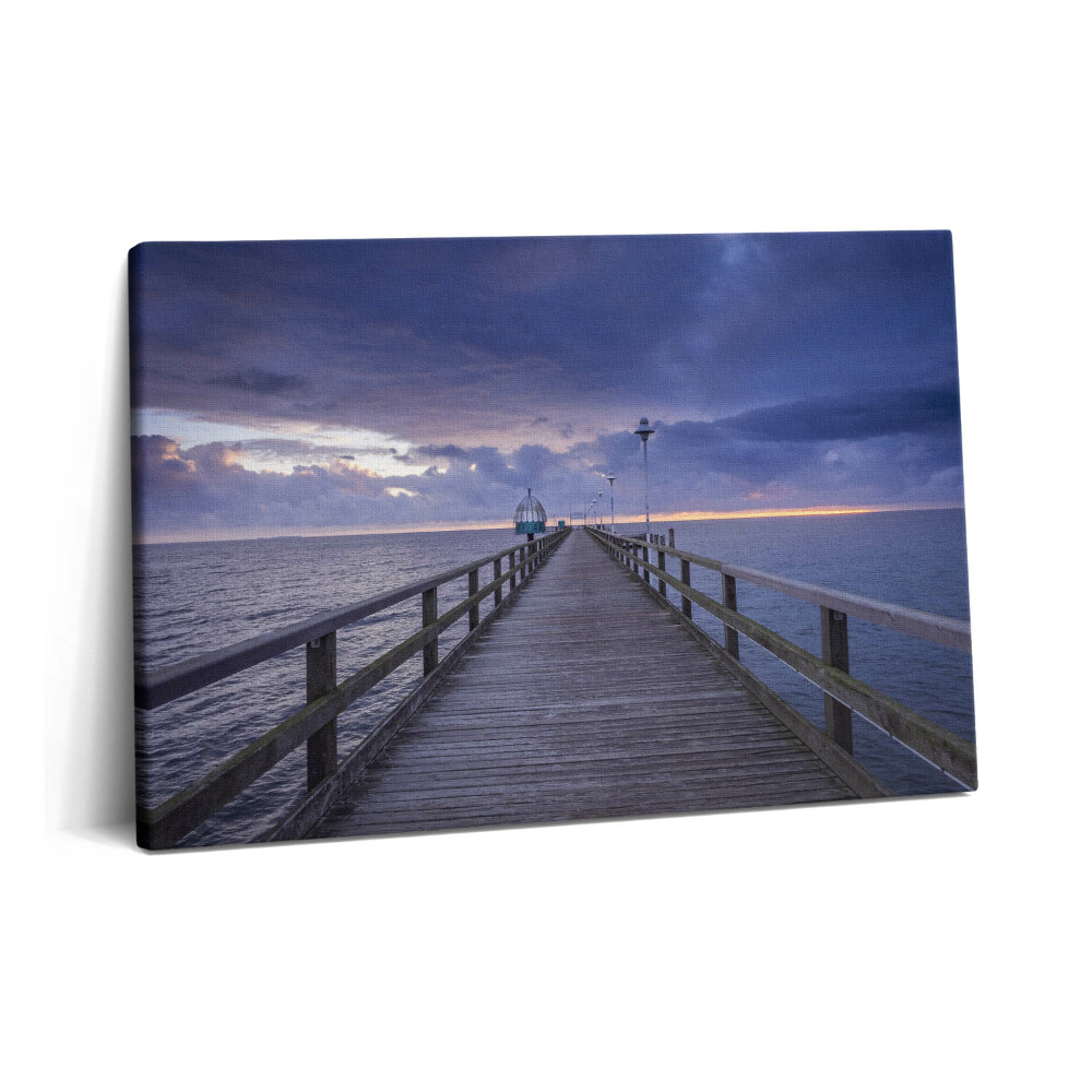 Canvas kép 60x40 Móló a Balti-tengeren