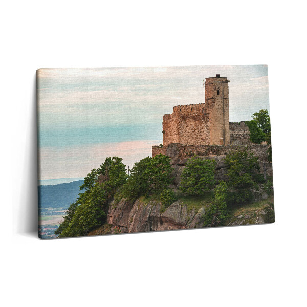 Canvas kép 60x40 Chojnik kastély Jelenia Górában