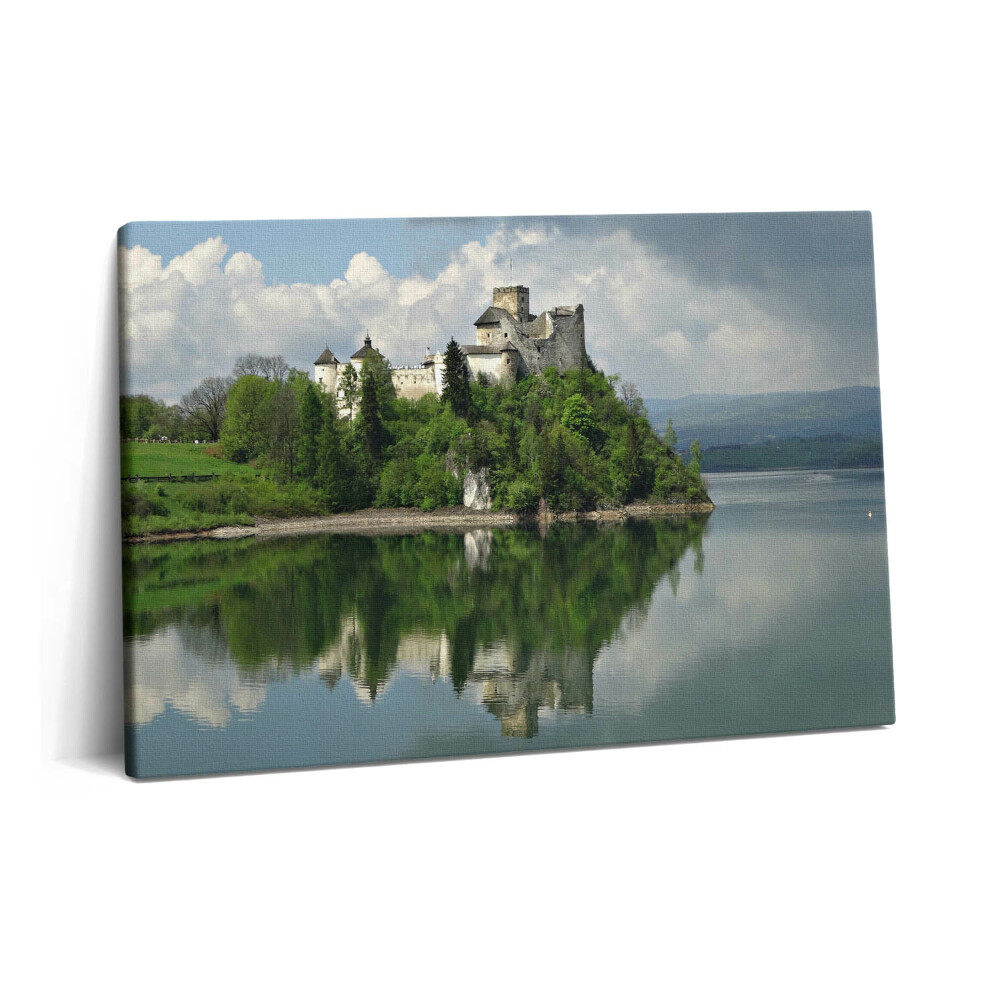 Canvas kép 60x40 Vár Niedzica felől