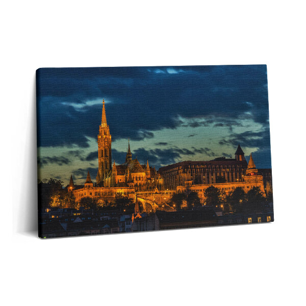 Canvas kép 60x40 Mátyás-templom Budapesten
