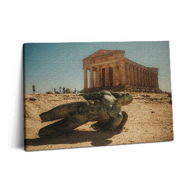 Canvas kép 60x40 A templomok völgye Szicíliában Olaszországban