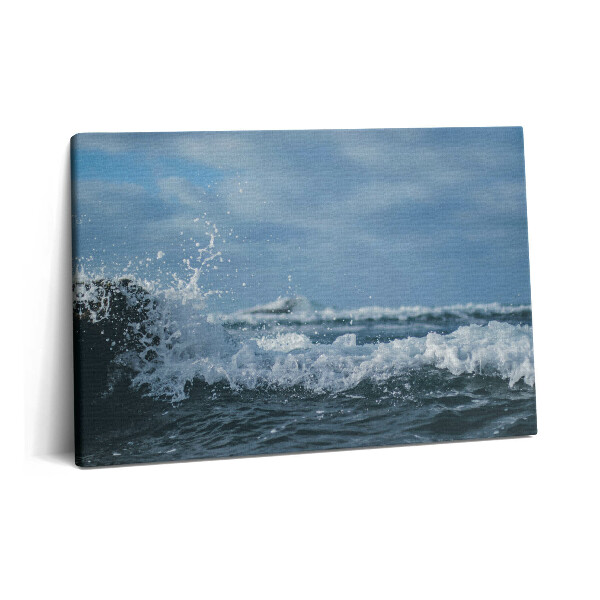 Canvas kép 60x40 A tenger hullámainak fotózása
