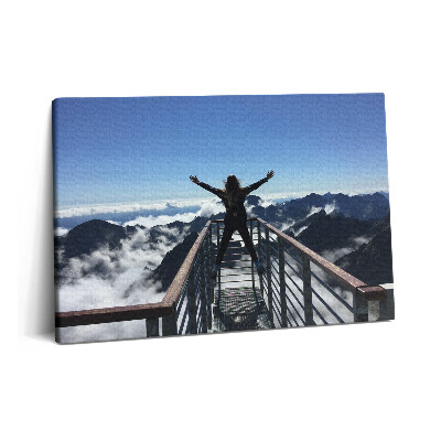 Canvas kép 60x40 Női Tátra Szlovákia