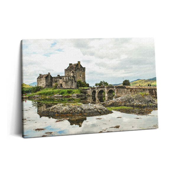 Canvas kép 60x40 Eilean Donan kastély Skóciában