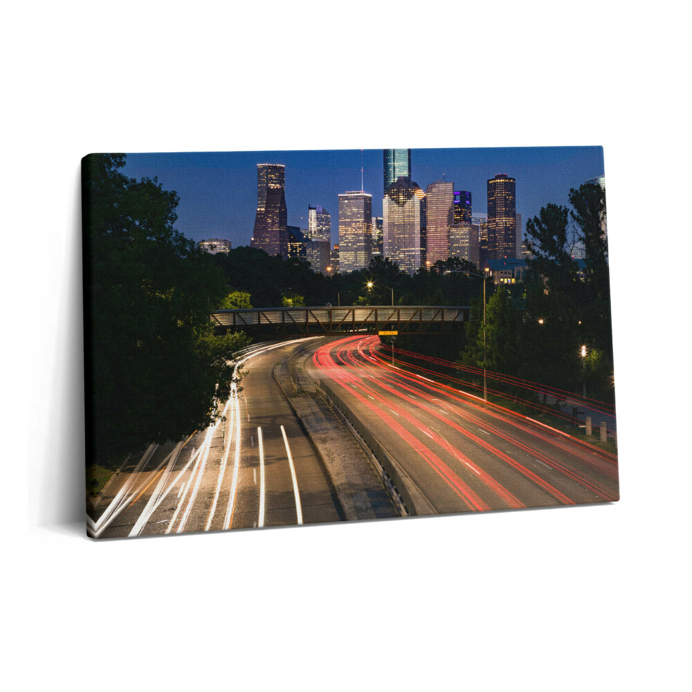 Canvas kép 60x40 Autópálya a városba