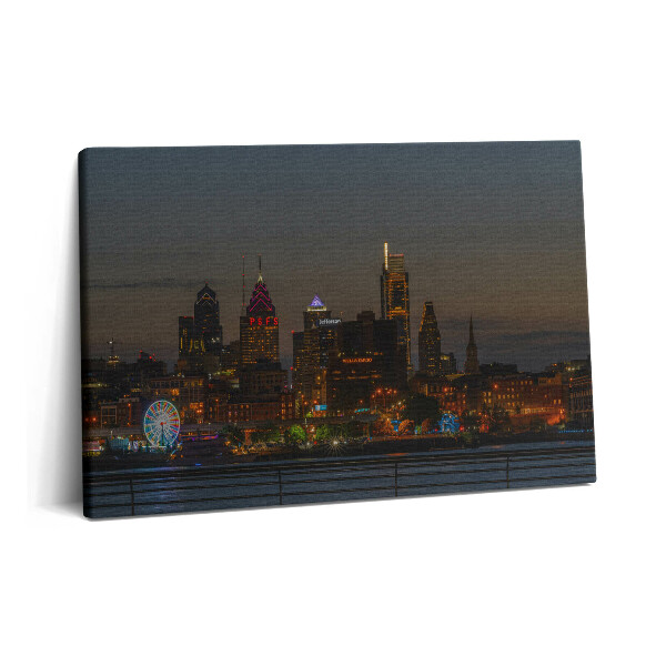 Canvas kép 60x40 Óriáskerék Philadelphiában