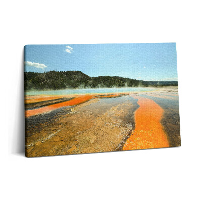 Canvas kép 60x40 Tó hegyekkel