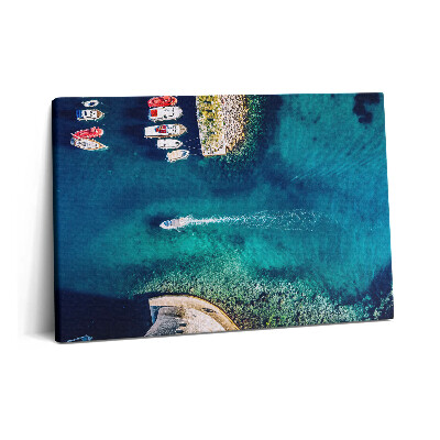 Canvas kép 60x40 Csónakok a tengeren