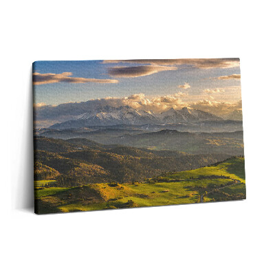 Canvas kép 60x40 Pieniny Magashegység