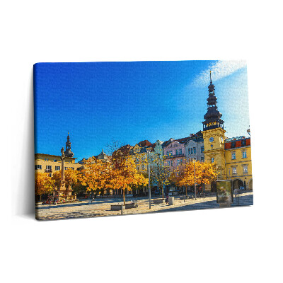 Canvas kép 60x40 Masaryk tér és a régi városháza