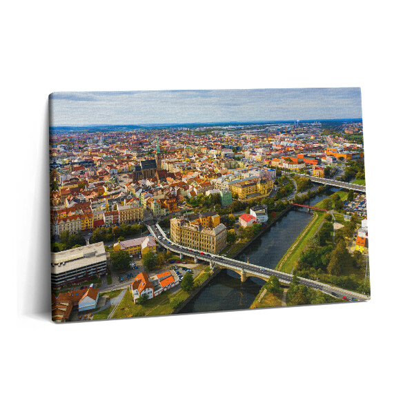 Canvas kép 60x40 Pilseni városkép