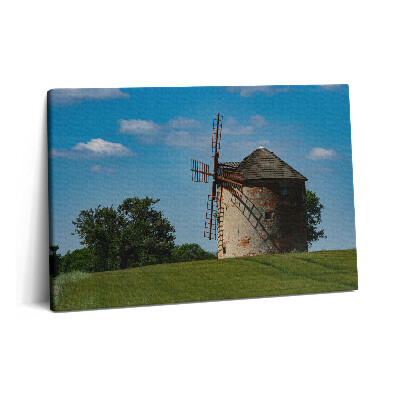 Canvas kép 60x40 Szélmalom Morvaországban