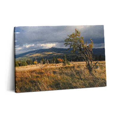 Canvas kép 60x40 Óriási hegyek ősszel