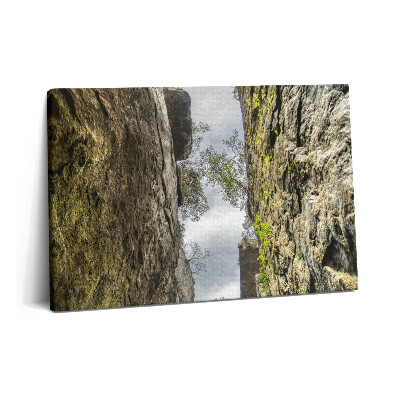 Canvas kép 60x40 Sziklaváros a Cseh Köztársaságban