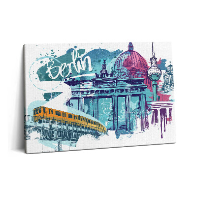Canvas kép 60x40 Utazás Berlinben