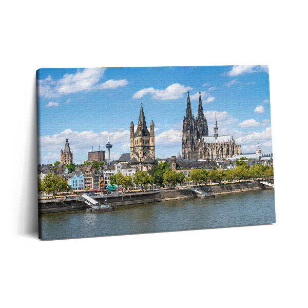 Canvas kép 60x40 Kölni panoráma