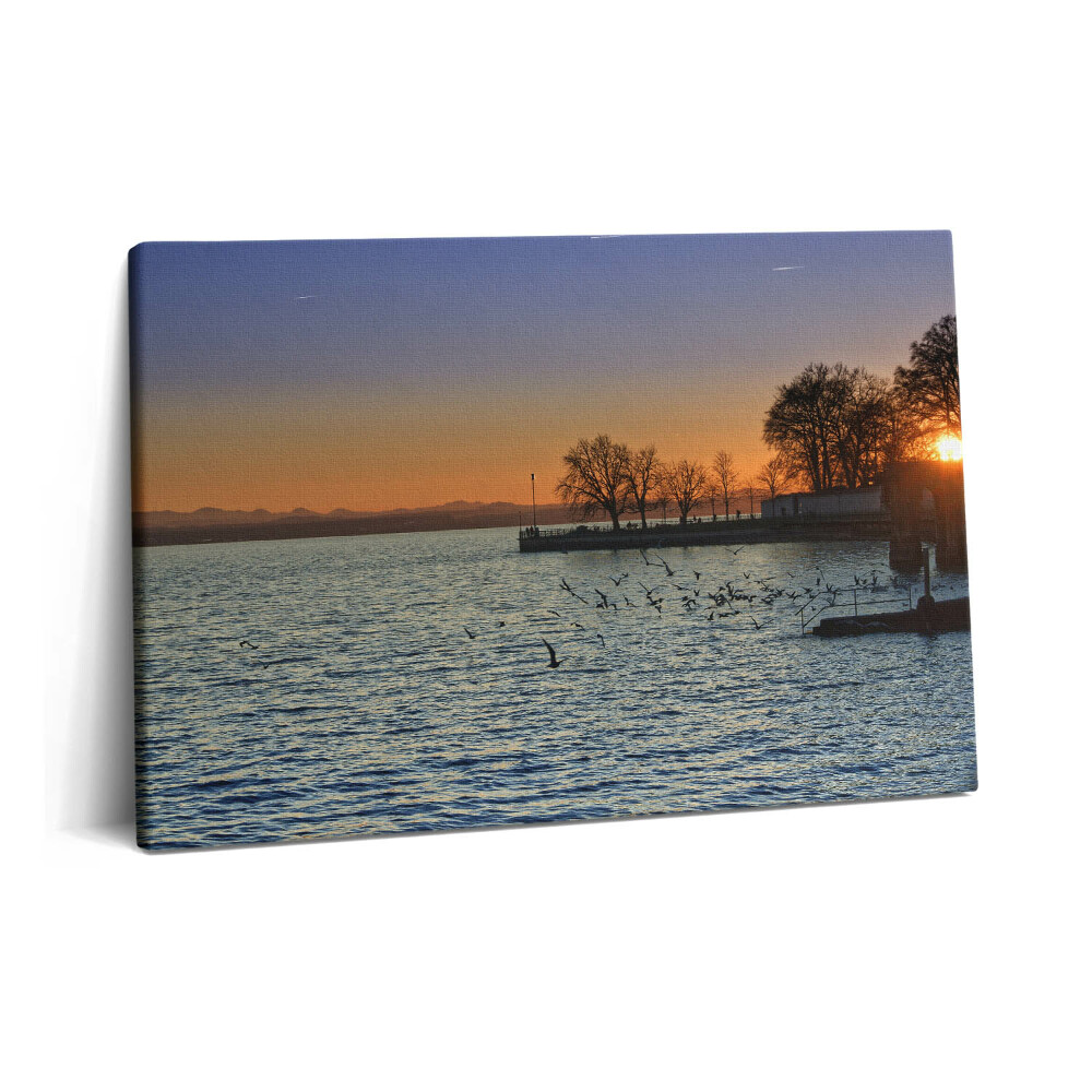 Canvas kép 60x40 Bodeni-tó Németországban