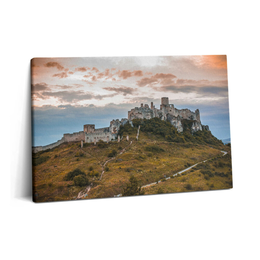 Canvas kép 60x40 Szepesi vár Szlovákiában