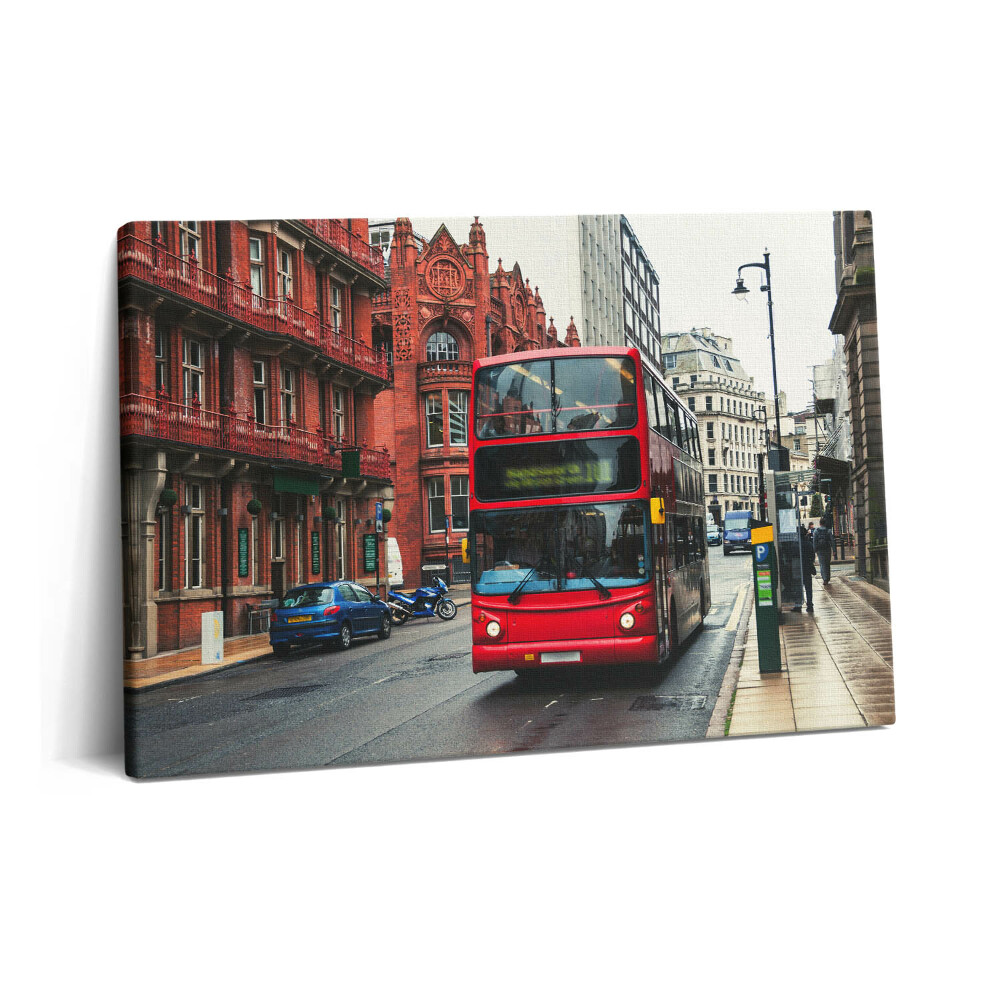 Canvas kép 60x40 Busz Birminghamben Egyesült Királyság