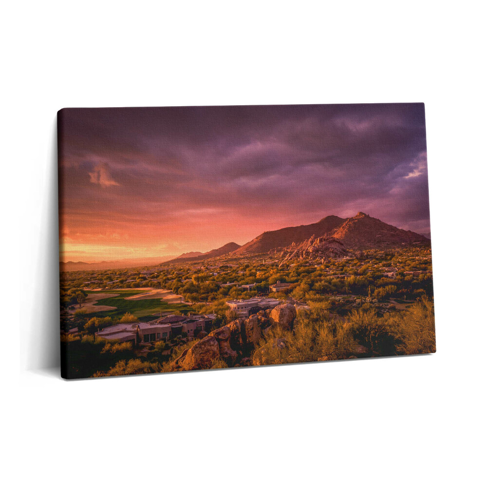 Canvas kép 60x40 Naplemente Észak-Scottsdale felett