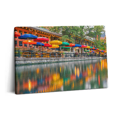 Canvas kép 60x40 Folyó San Antonióban