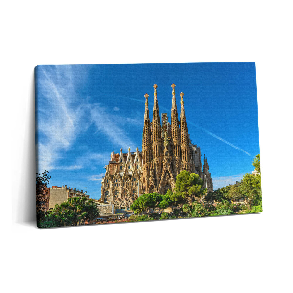 Canvas kép 60x40 Sagrada Familia katedrális