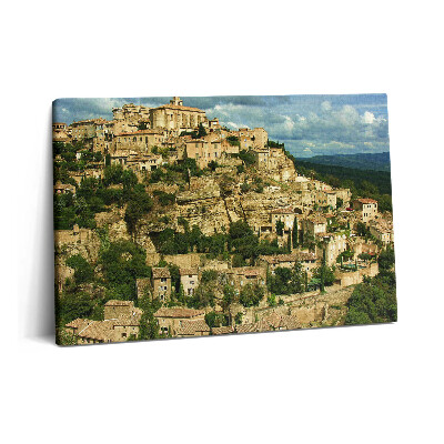 Canvas kép 60x40 Kastély Provence-ban Franciaországban