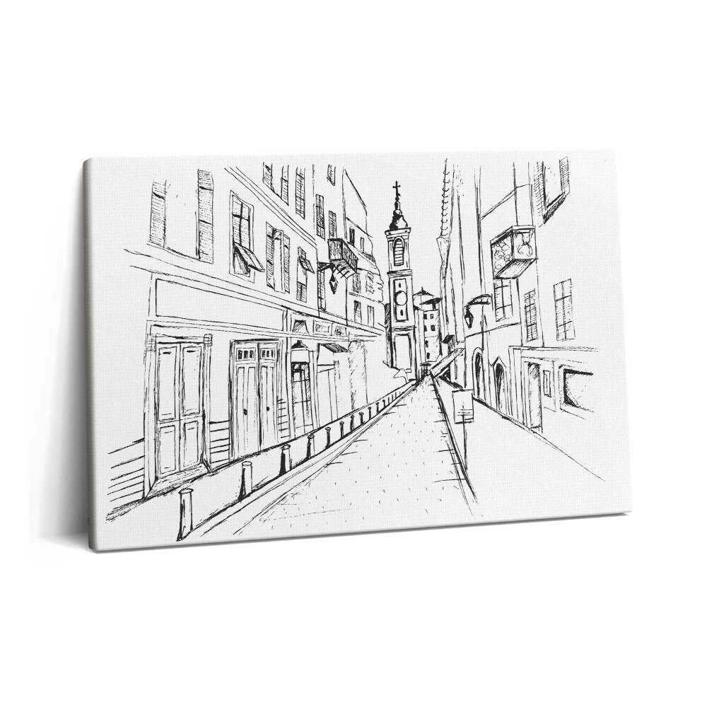 Canvas kép 60x40 Városrajz Provence