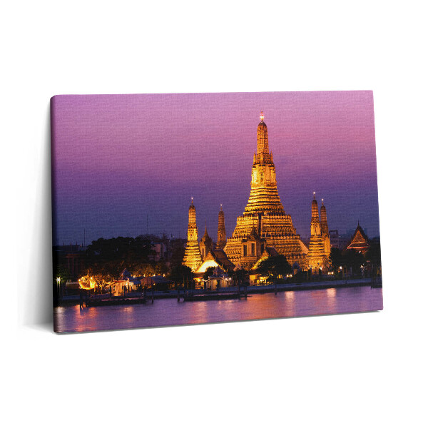 Canvas kép 60x40 Egy templom a thaiföldi Bangkokban