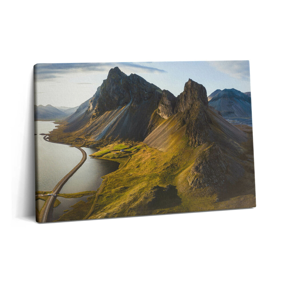 Canvas kép 60x40 Festői út Izlandról