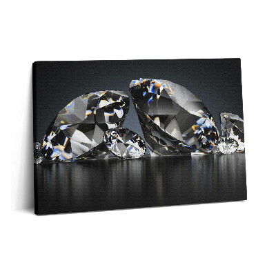 Canvas kép 60x40 Csodálatosan csillogó gyémántok