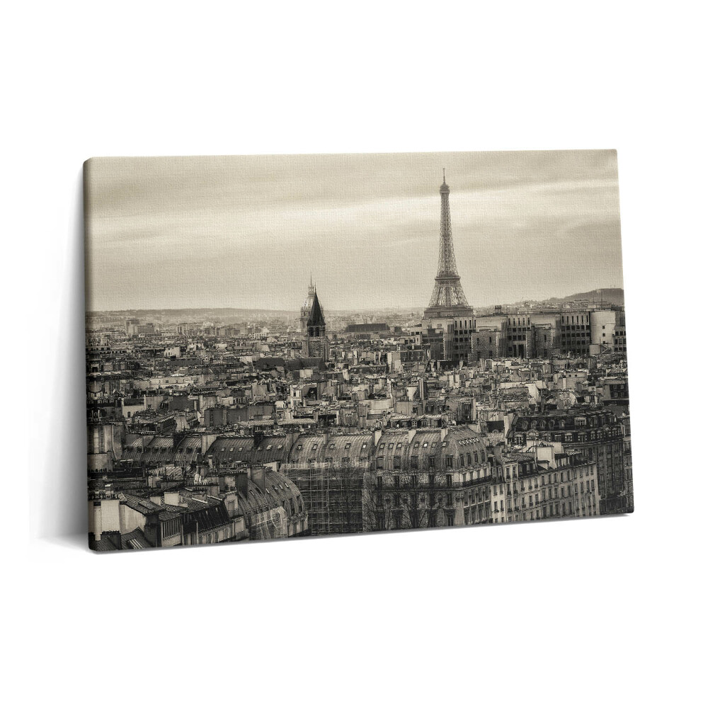 Canvas kép 60x40 Párizsi tájkép és az Eiffel-torony