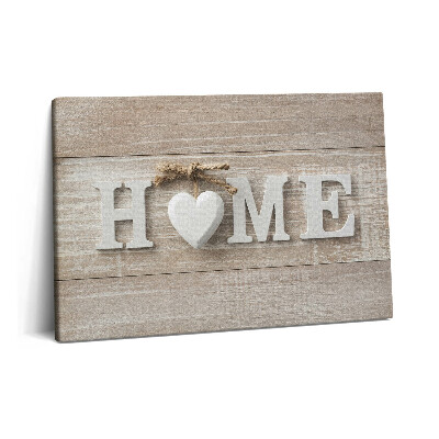 Canvas kép 60x40 Ház felirat